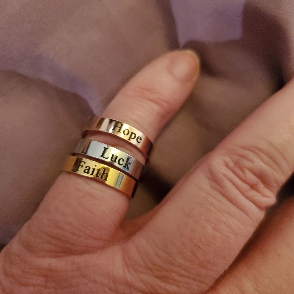 Set of 3 Band Rings - Picture 5 of 7